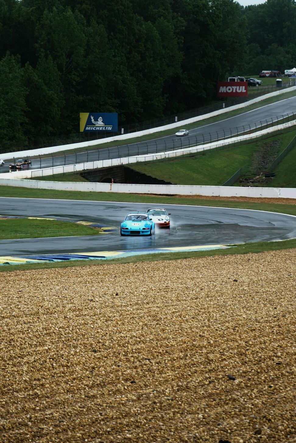 Track performance Porsche